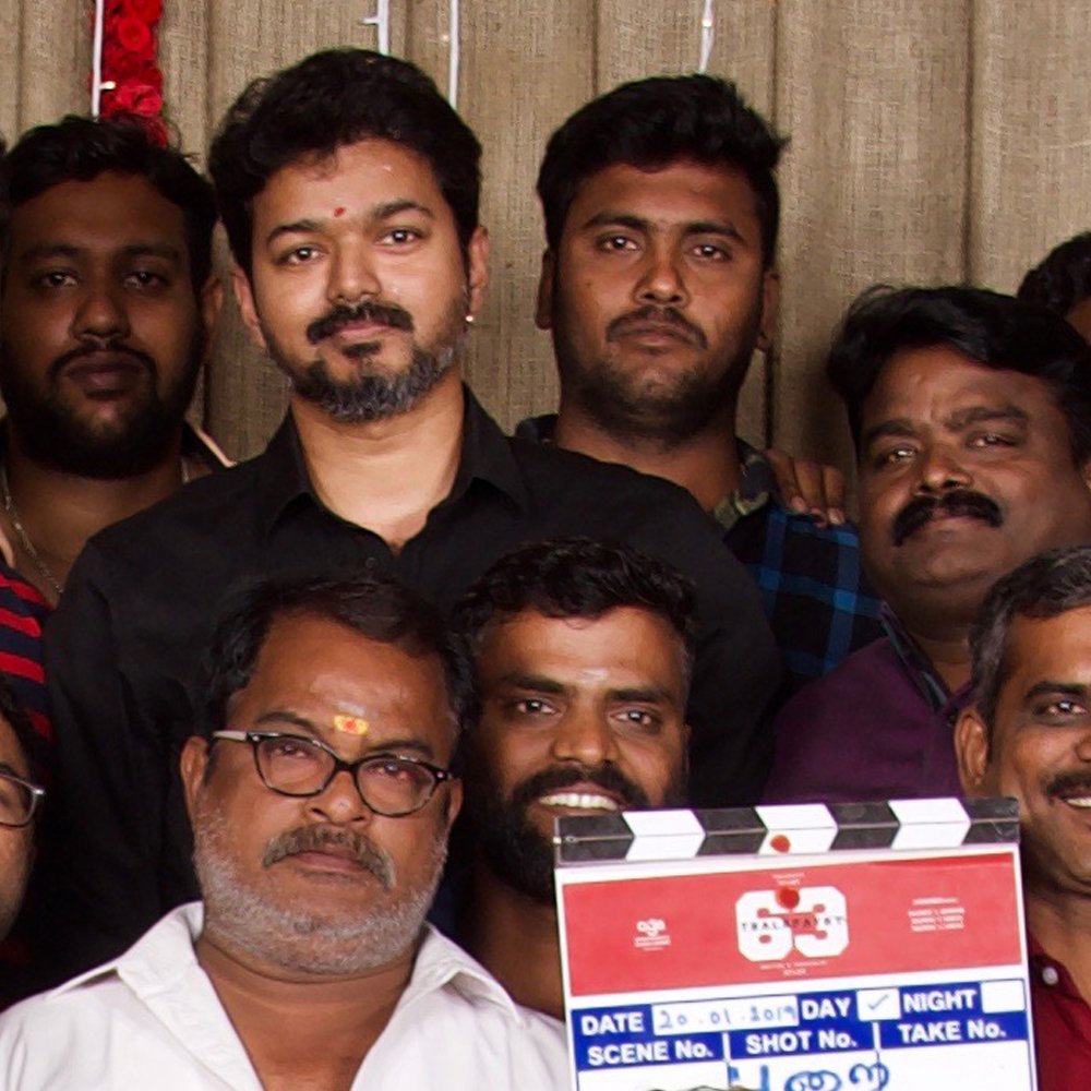 ITVFCOnLine's tweet photo. #ThalapathyVijay @Thalapathy63Off 

#Thalapathy63KickStarts https://t.co/sDlCEh3PK3