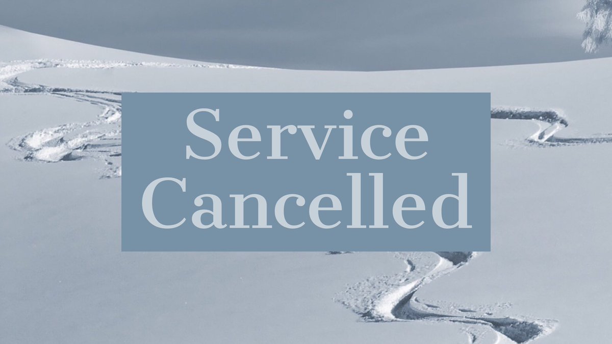 crosspointbg's tweet image. Service today will be cancelled. See everyone on Wednesday.