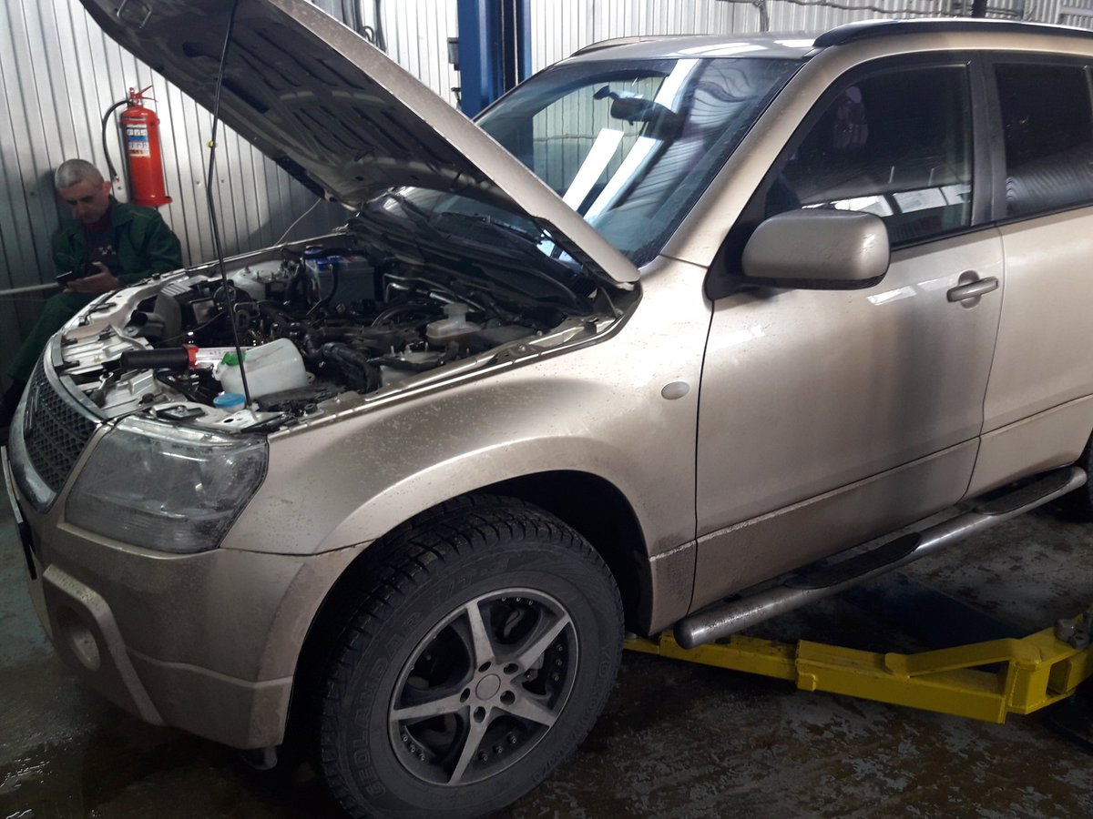 absavto's tweet image. 🚘Сузуки Гранд Витара.  Жалобы клиента - ошибка, шум двигателя, вибрация. 💻Компьютерная ошибка показала, что необходимо менять цепи ГРМ. ⛓Замена цепей ГРМ с роликами, шестернями, успокоителями. 
📱 звоните и 🖍записывайтесь 89370854888
автосервис-34.рф