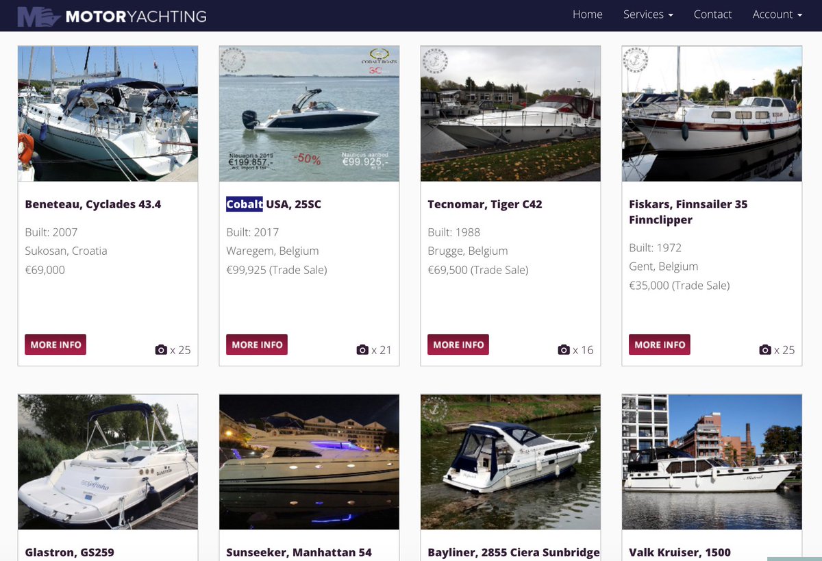 New Sailing Yacht &amp; Power Boat Listings At MOTORYACHTING.com 
 #Glastron #Sunseeker #Beneteau #Elegance #Cobalt

 List Your Boat FREE - Yes, 100% FREE!

 #Buy&amp;Sell #FREE #DealDirect #NoFees #100%FREE