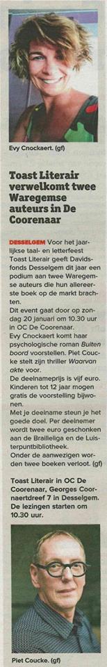 Zo, vandaag nog es gaan vertellen over mijn boek bij <a href="/Davidsfonds/">Davidsfonds</a> #Desselgem, altijd fijn! #auteur