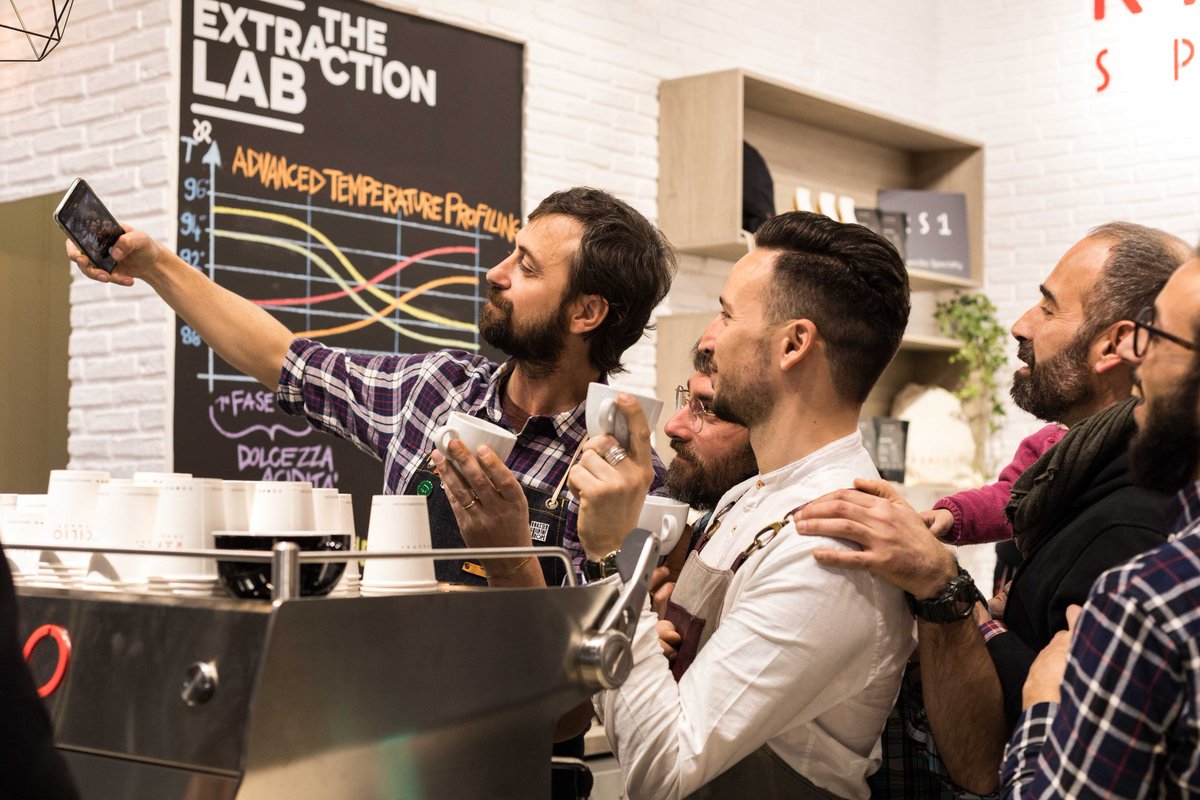 RancilioGroup's tweet photo. We are waiting for you at Sigep Rimini Pad D1 Stand 068 #latteart #sigep2019 #coffee #ranciliospecialty #rs1 #cappuccino #aligroup #rancilio Be Inspired. Brew Different https://t.co/CgUIFXlnzT https://t.co/E9RywhwWPL