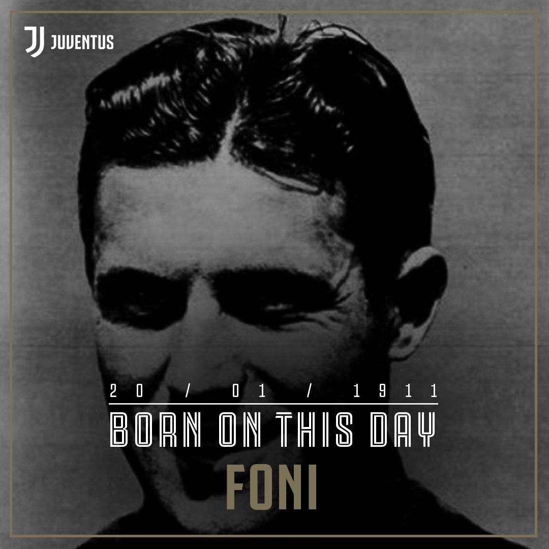 #BornOnThisDay en 1911 un grande del fútbol italiano y bianconero: Alfredo #Foni ⚫️⚪️