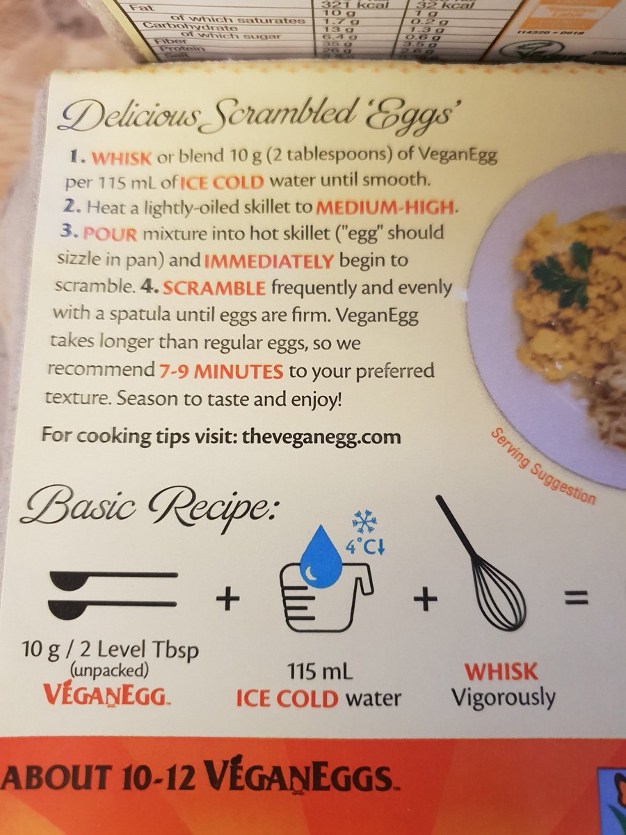 Rach_Jenn's tweet photo. Refusing to be a part of the egg and dairy industry 🤞  

These #vegan eggs are a nice alternative. Holland and Barrett penny sale for the win #yesibought4 #willLastages #doyourbit #eggfree #dairyfree #glutenfree https://t.co/rlxyn7Nux4