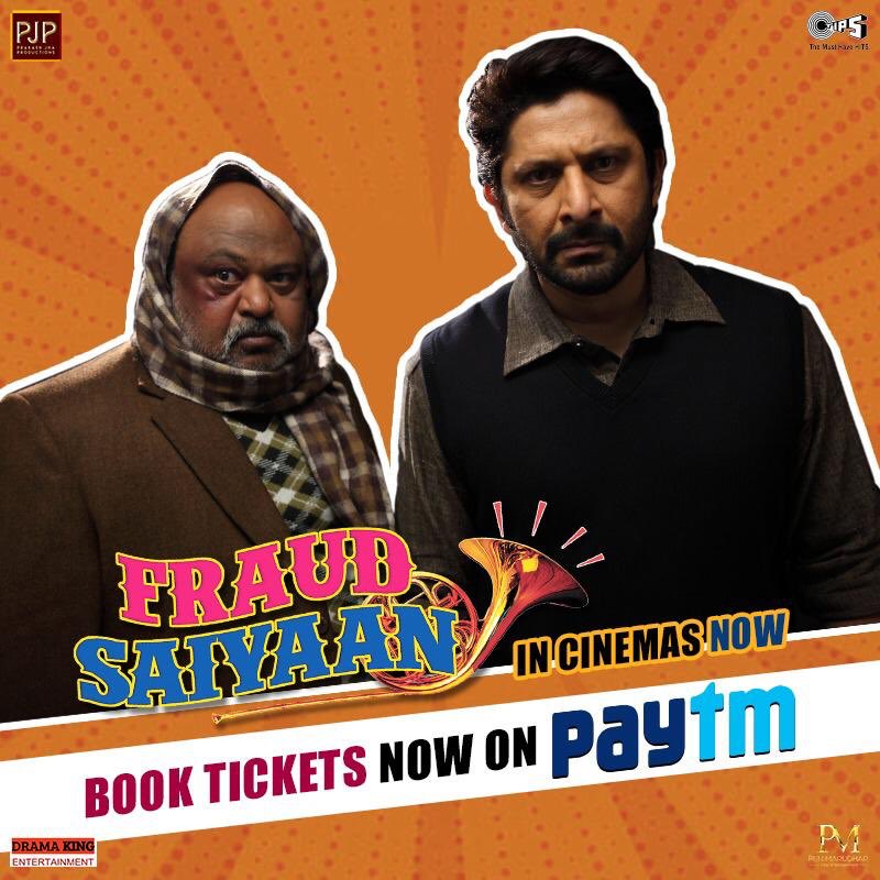 Guru aur chele ke karnaame, sirf #FraudSaiyaan mein. 
Book Tickets: m.p-y.tm/frauds

<a href="/saurabhshukla_s/">saurabh shukla</a> <a href="/ElliAvrRam/">Elli AvrRam</a> <a href="/saraloren101/">Mona Liza</a> <a href="/Flora_Saini/">FLORA SAINI</a> <a href="/dishajha/">Dishaa Jhaa</a> <a href="/kanishkgangwal/">Kanishk Gangwal</a> <a href="/tipsofficial/">Tips Films & Music</a> <a href="/PJP_Online/">PrakashJhaProduction</a> <a href="/rajabetasharad/">Sharad Trippathi</a> @AmalDonwaar #DramaKingEntertainment