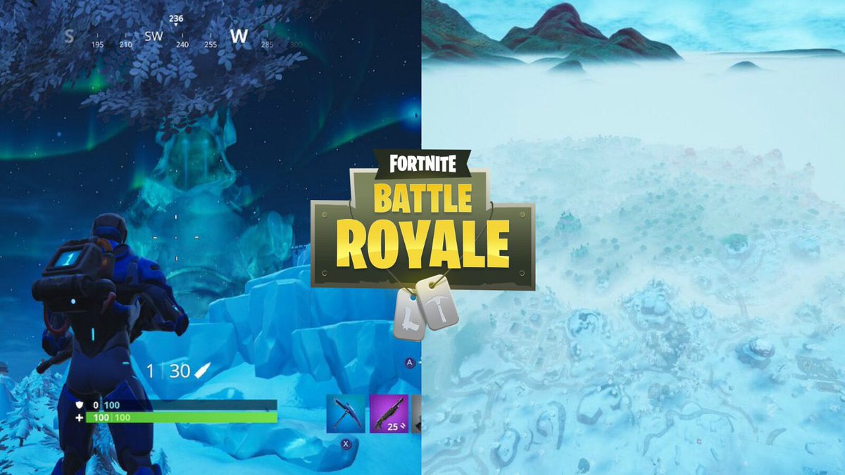 Fortnite les points les plus au nord