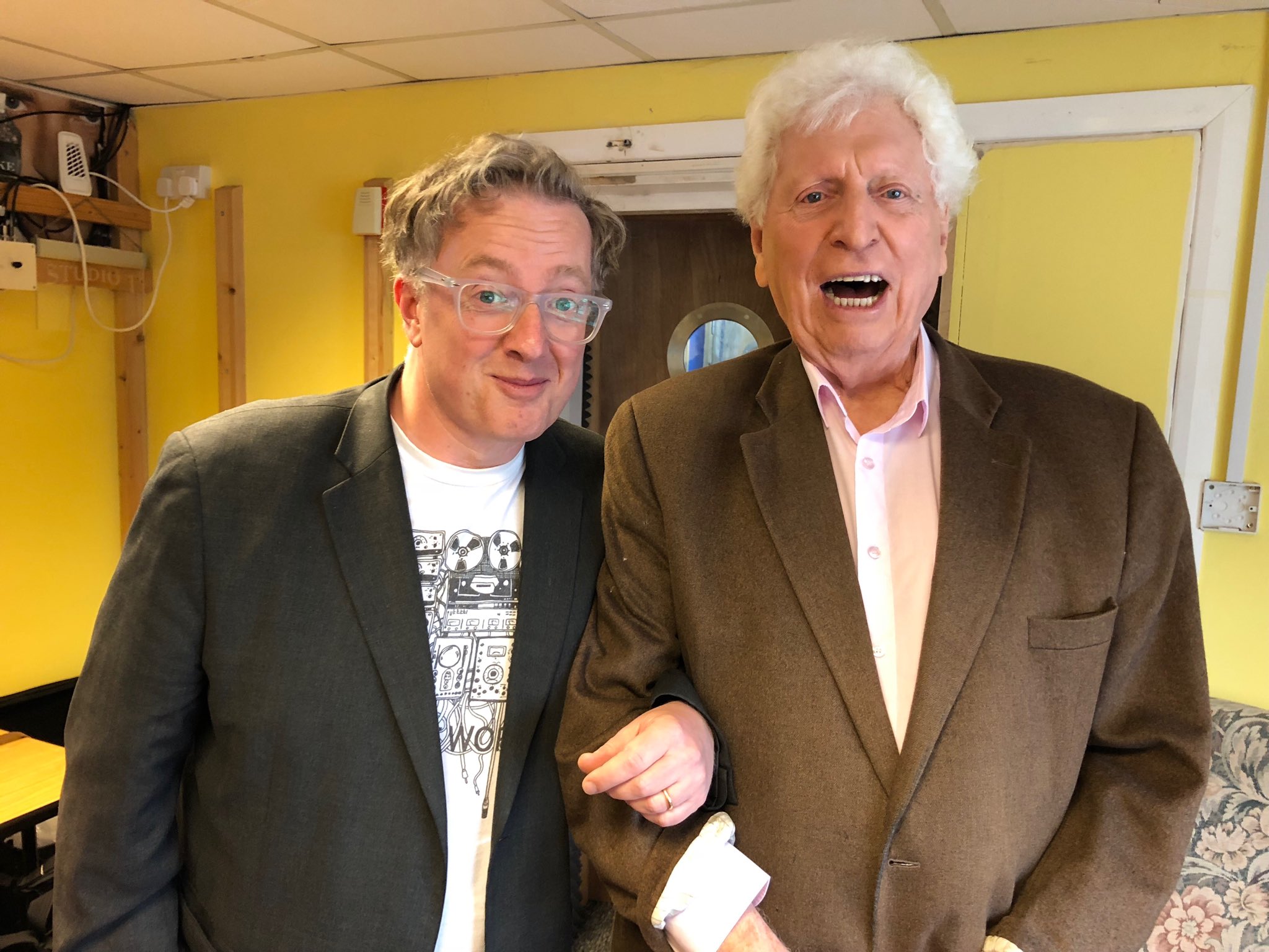 Happy birthday to Tom Baker. My hero! 