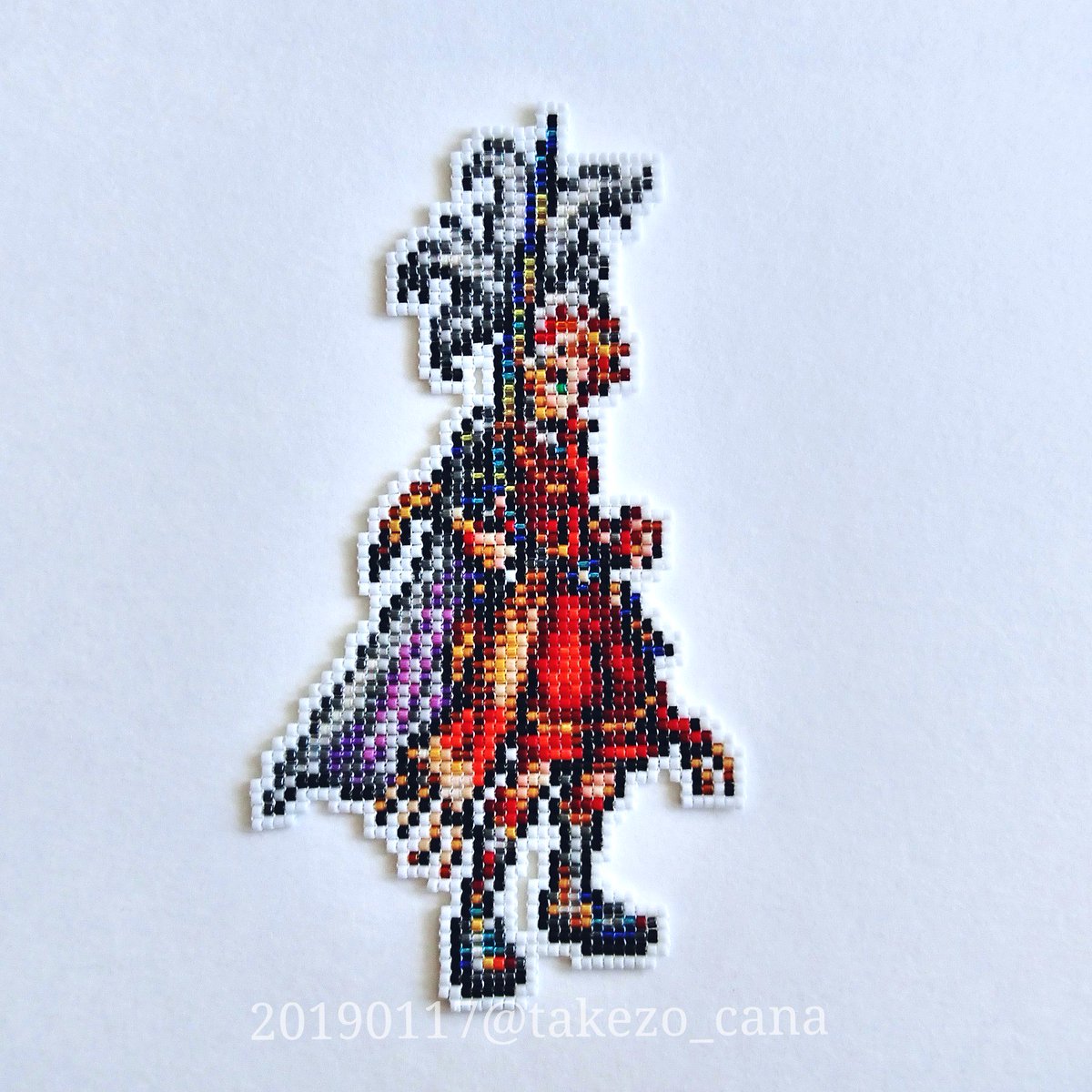 たけぞう Ff3 たまねぎ剣士 レコードキーパーver Ff3 Finalfantasy3 たまねぎ剣士 ビーズ ハンドメイド