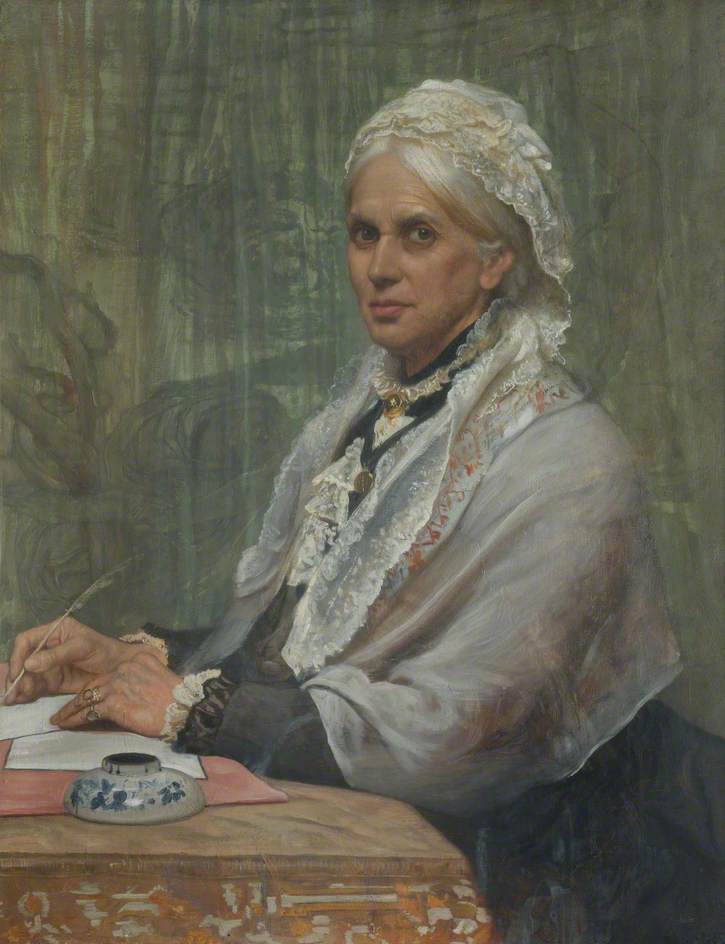 Anne Clough was born on this date January 20 in 1820. Picture: Portrait by William Blake Richmond.