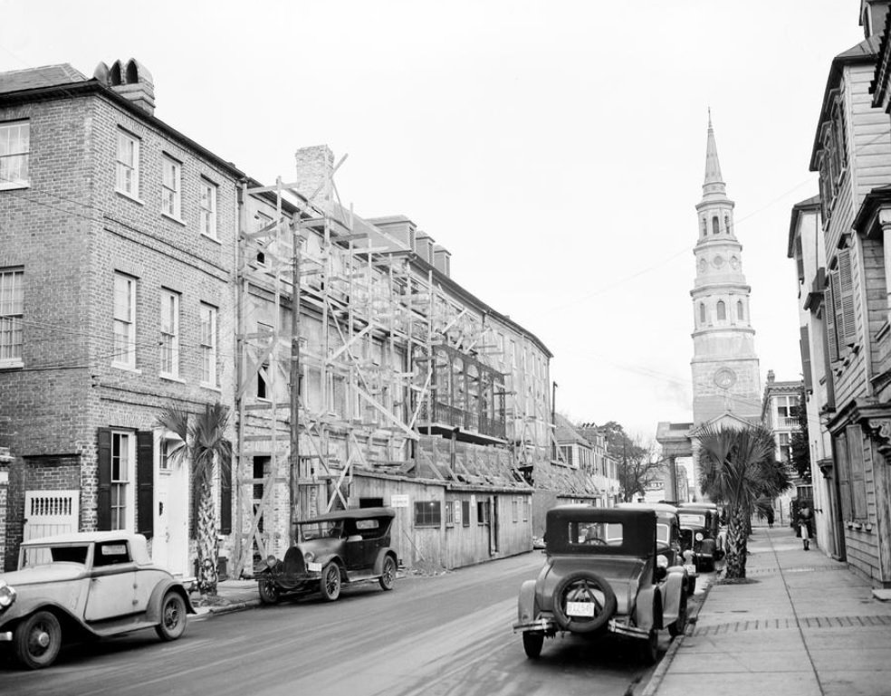 Charleston, South Carolina on this date January 20 in 1937. Photo credit: AP.
