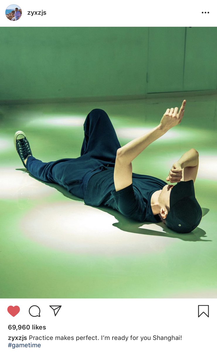 190120 @layzhang อี้ชิงig : Practice makes perfect. I’m ready for you Shanghai! #gametime
นี่ก้อรอไม่ไหวแล้วค่ะ นั่งแทบไม่ติดแล้ววววววววว พร้อมแล้วเช่นกัน✌🏻
#张艺兴 #อี้ชิง #LayZhang #Samsung #GalaxyA8s #LayXSamsung