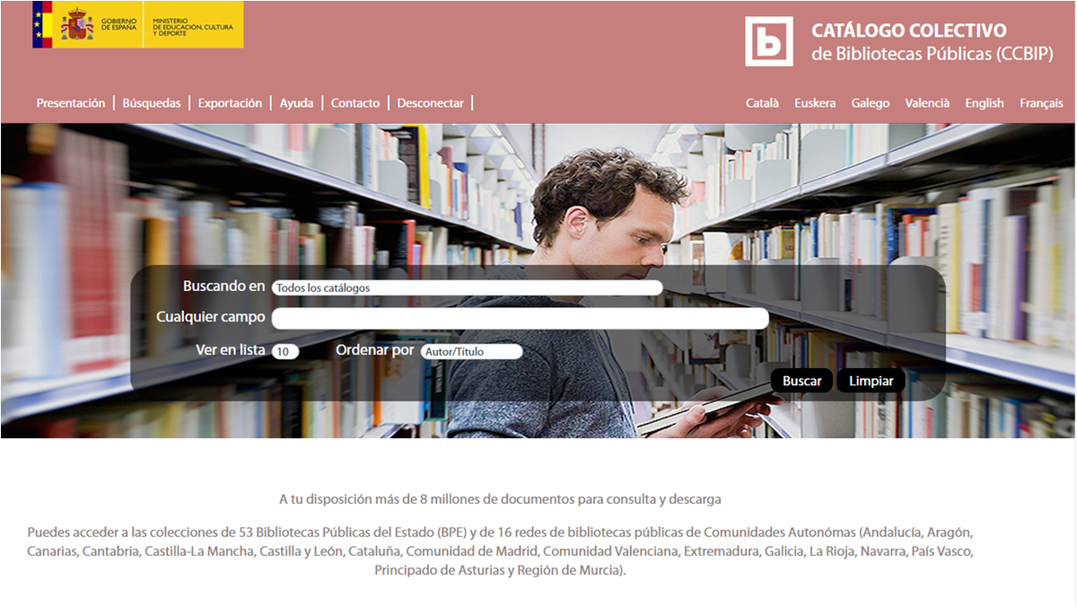 CCBiblio's tweet photo. Accede desde el #Catálogo Colectivo de #BibliotecasPúblicas a más de 8 millones de documentos https://t.co/xgE8jz2nqG https://t.co/vXt9BT7ncQ