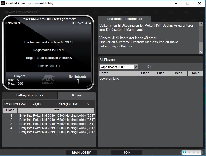 19:00 i kveld garanterer vi 5 seter til Poker NM i Dublin! Retweet denne og vi trekker en vinner av en €88 billett til satellitten! #2poker #pokernm #pokernorge #kommunepoker