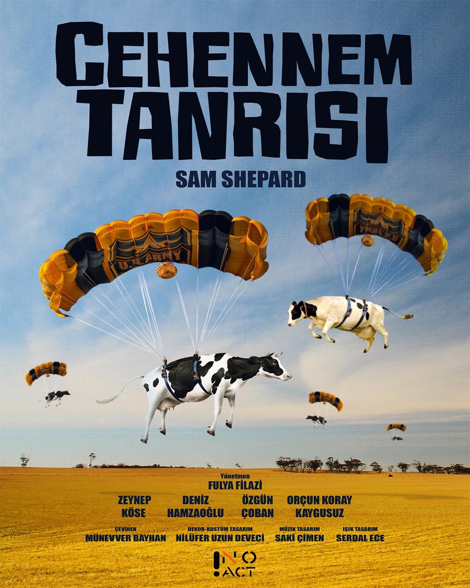 “Cehennem Tanrısı” oyunumuz 19 Ocak Pazartesi akşamı <a href="/noactsahne/">noactsahne</a> ‘de. Bekliyoruz🎭