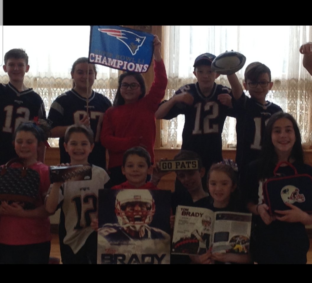 Bailey Magazzu (@bmagazzu) on Twitter photo Sending the Pats good luck from their St. Pats friends! #RCABSchools <a href="/CSOboston/">Catholic Schools Office Archdiocese of Boston</a> #PatriotsNation Sending the Pats good luck from their St. Pats friends! #RCABSchools <a href="/CSOboston/">Catholic Schools Office Archdiocese of Boston</a> #PatriotsNation