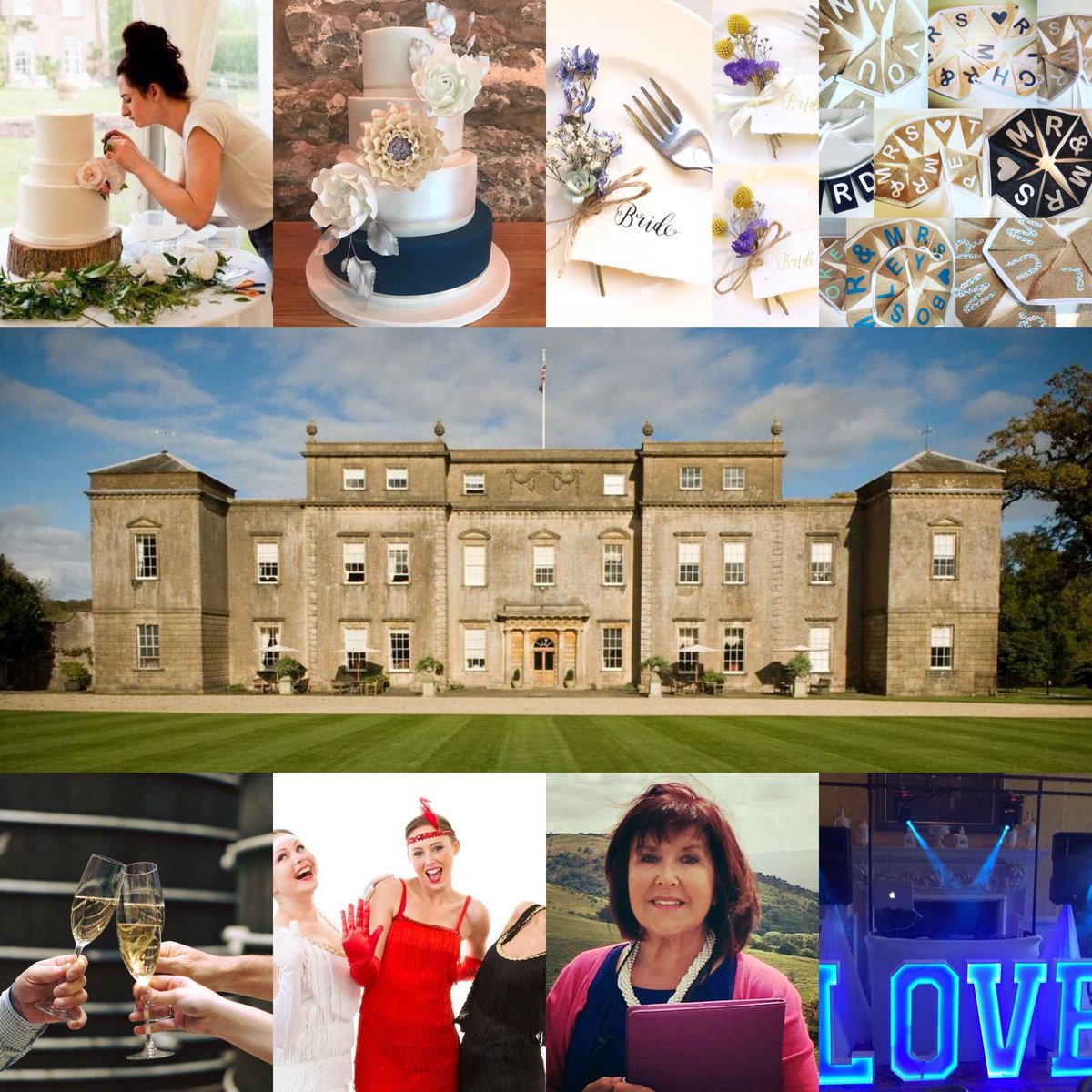We cannot wait to welcome some of Somersets best Wedding suppliers to Ston Easton tomorrow for our 1st wedding showcase of the year including: 
<a href="/CarolCelebrant/">Somerset Celebrant</a> <a href="/CakeDesignHM/">Cake Design by Holly Miller</a> <a href="/AYDanceParties/">A.Y Dance</a> <a href="/thatchers_cider/">Thatchers</a> <a href="/buntingbyjen/">Bunting by Jen</a> <a href="/LouiseBespoke/">Louise Bespoke Bakes</a> and many more! #stoneastonpark #wedding