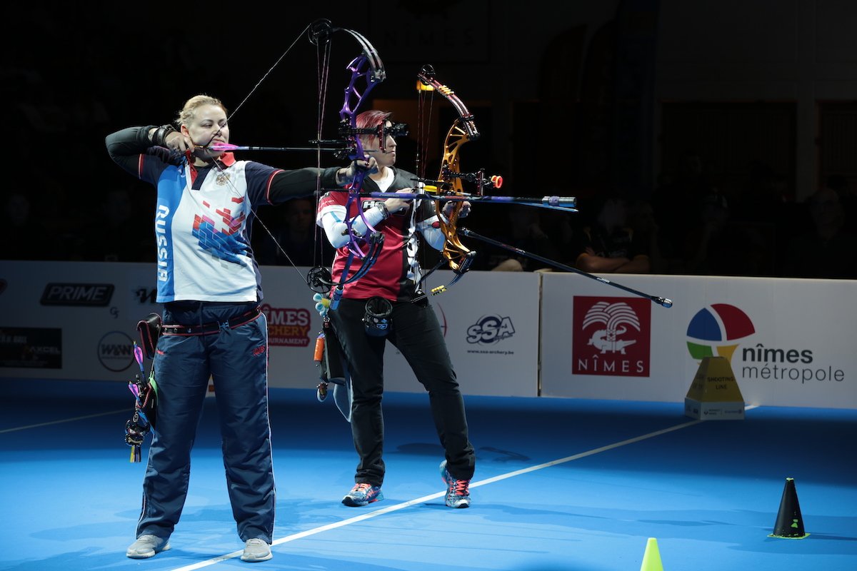 Compound Women🥉medal for Natalia Avdeeva for the first match