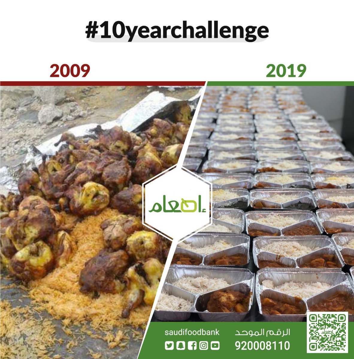 تمضي الأعوام ، وتتنوع الأساليب ، ويبقى مبدأ " حفظ النعمة "  ثابتاً لا يتغير . 

أعاننا الله وإياكم على حفظ نعمته 

#10yearchallange