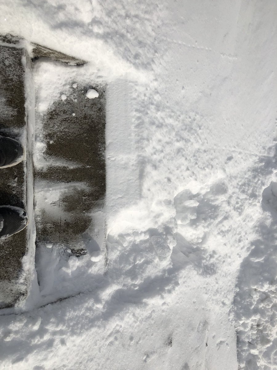 DarenHillhouseV's tweet photo. We finally got snow. Thank goodness it's the weekend. #SnowMageddon2019 #VloggingOhio #SpringfieldOhio https://t.co/k4ULDN3ZFy