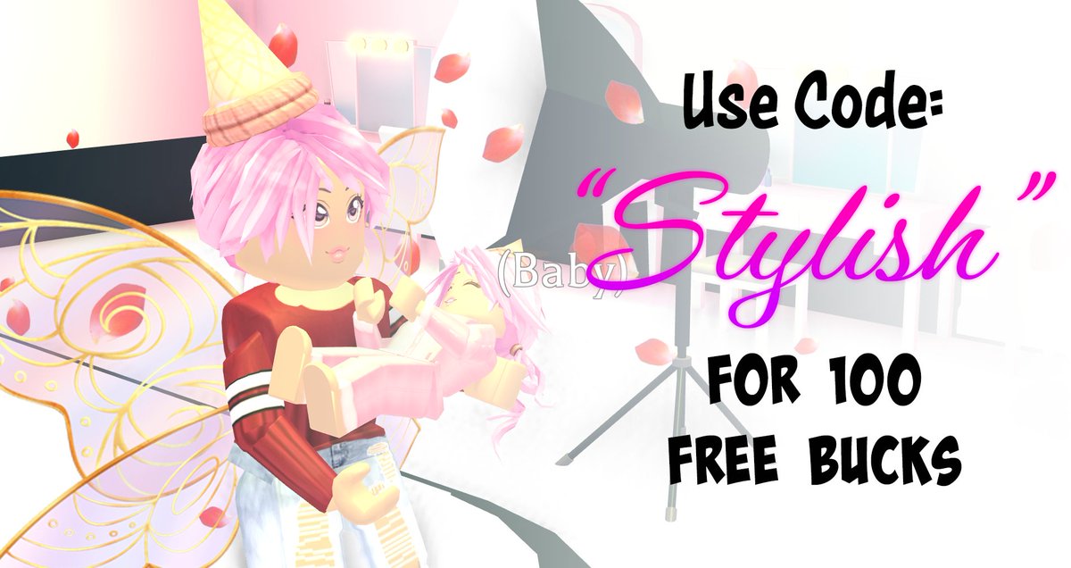 Fissy On Twitter Use Code Stylish In Adopt Me For 100 Free Bucks - fissy on twitter use code stylish in adopt me for 100 free bucks then reply with a screenshot of your stylish new avatar