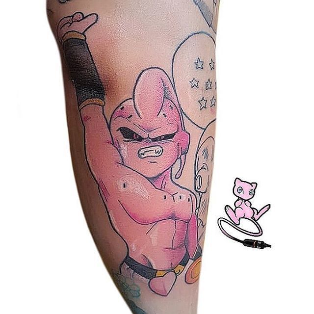 Kid Buu  Dragon ball tattoo, Dragon ball image, Dragon ball super