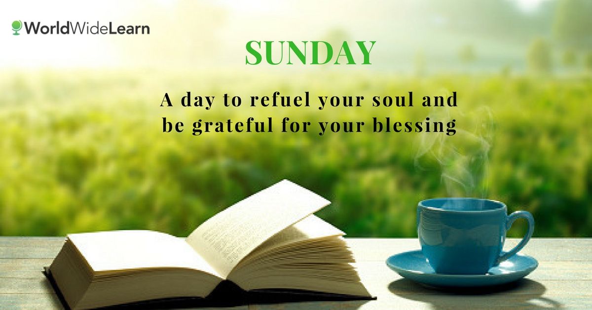 Sunday. A day to refuel your soul and be grateful for your blessing. 
#Sundayvibes #peace #tranquility