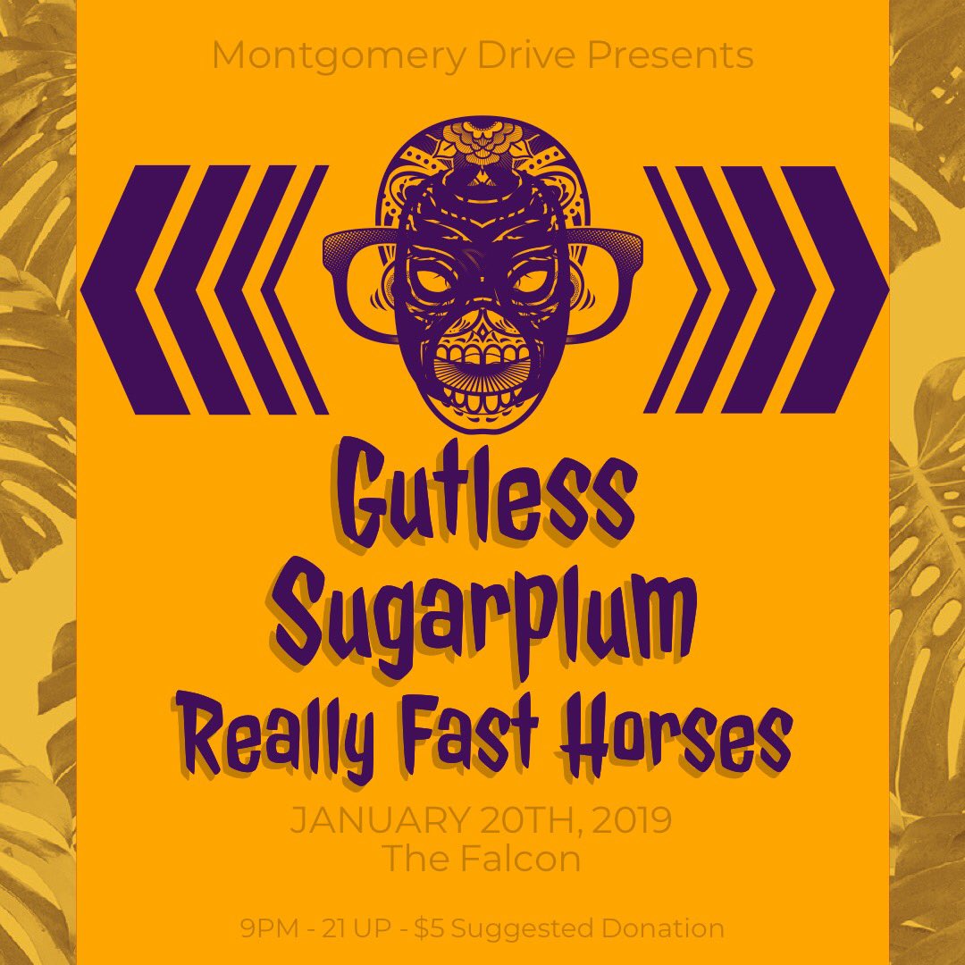 Double Trouble Tonight:

@AWolfInTheCity, <a href="/TesploraBand/">Tesplora</a>, @NXNMusic, and Here Here at HENAO

Gutless, Sugarplum, and Really Fast Horses at The Falcon

What a great night for music! Get out, jam with some phenomenal bands, and enjoy the incredible weather 🤘#MarshalLAW