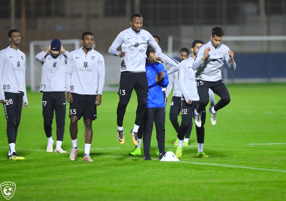 📸 صور من مران #الهلال مساء اليوم