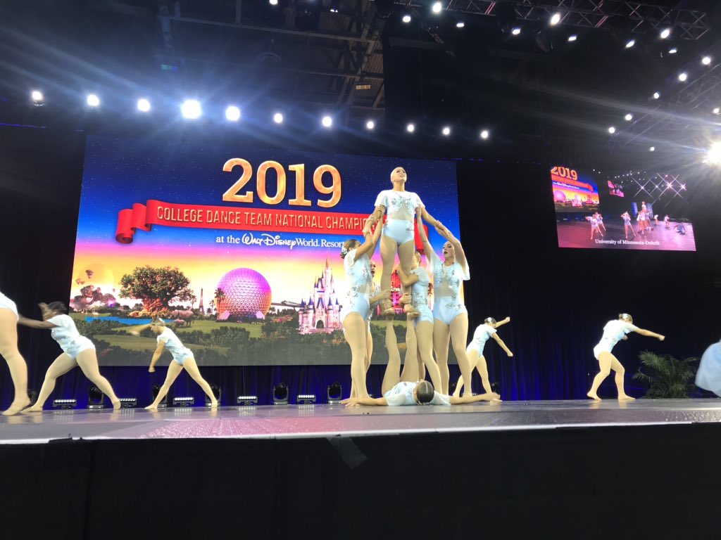 Beauty and grace taking over the stage with <a href="/umddanceteam/">UMDuluth Dance Team</a> as we continue with Open Jazz finals! #UDAnationals