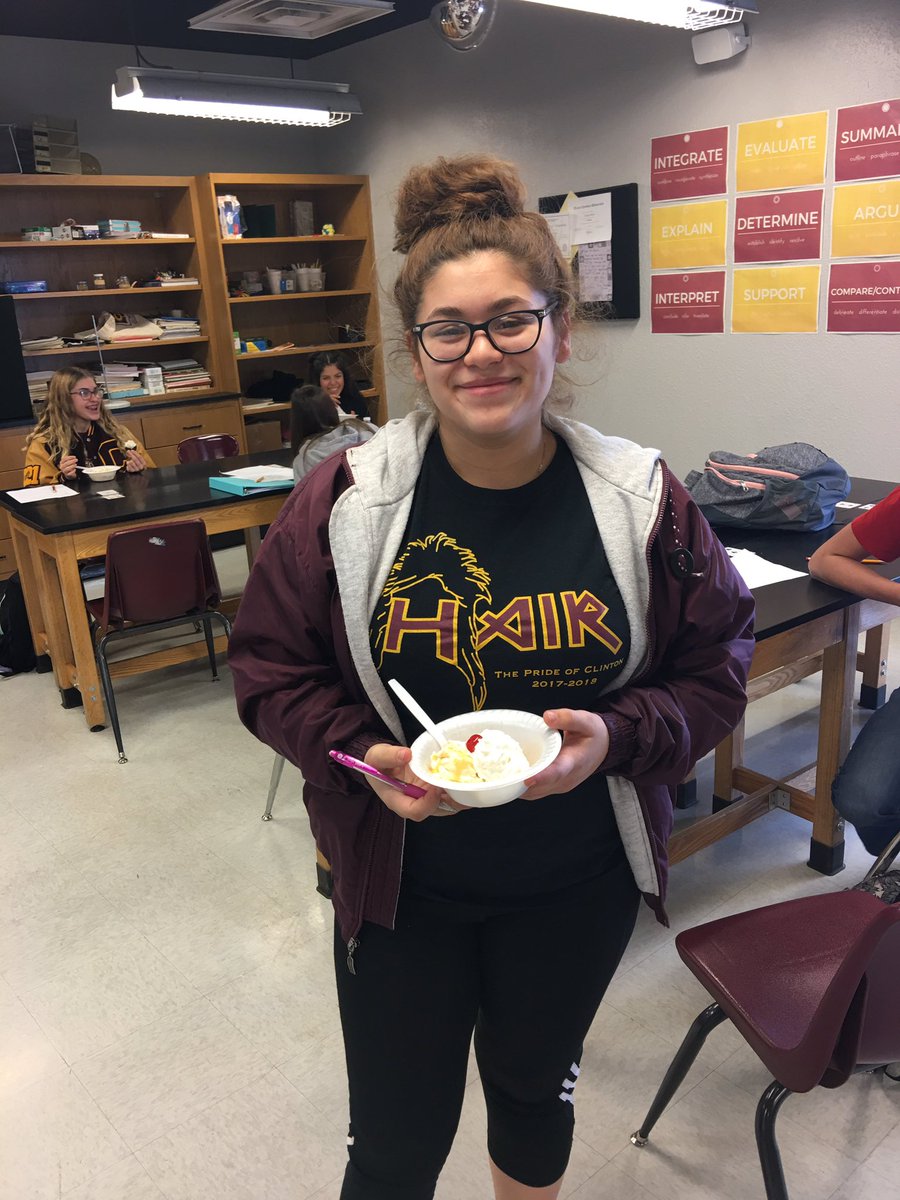 science_007's tweet photo. Protein synthesis ice cream sundae lab was a hit!! #biology #transcription #translation #proteinsynthesis @CoachSheilaEddy @ps_clinton @PaulaHarp10 @ChadOPugh @D_Up_D_Up https://t.co/JtzcnRgIAs