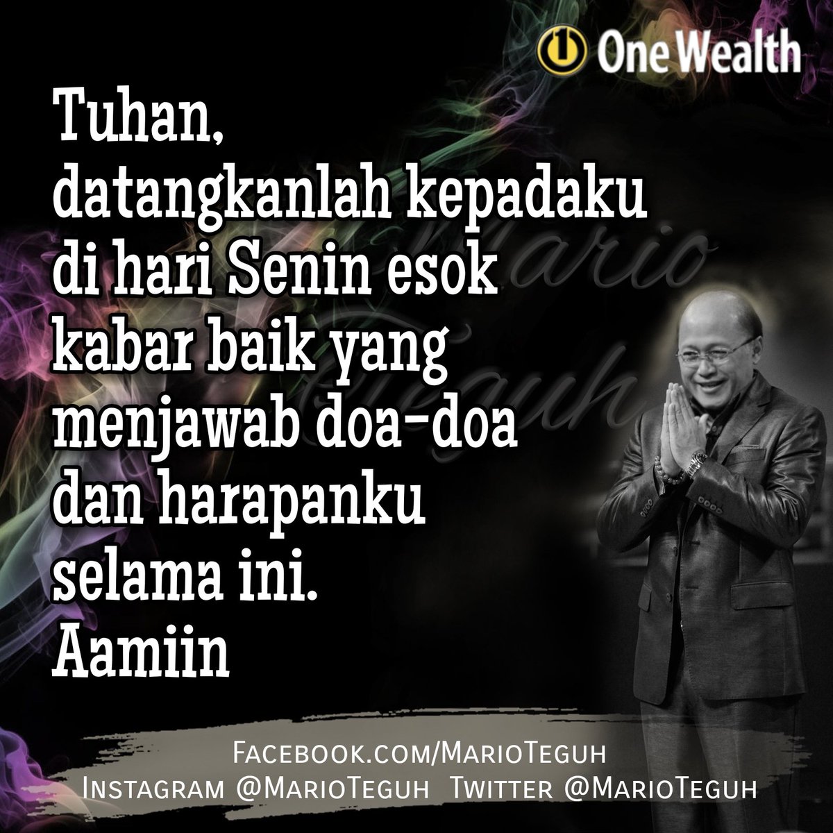 Mario Teguh Marioteguh Twitter
