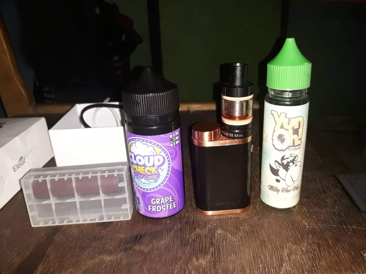 PapaRustin's tweet photo. VAPE CHECK 💯☁ https://t.co/n78qXJiG7J