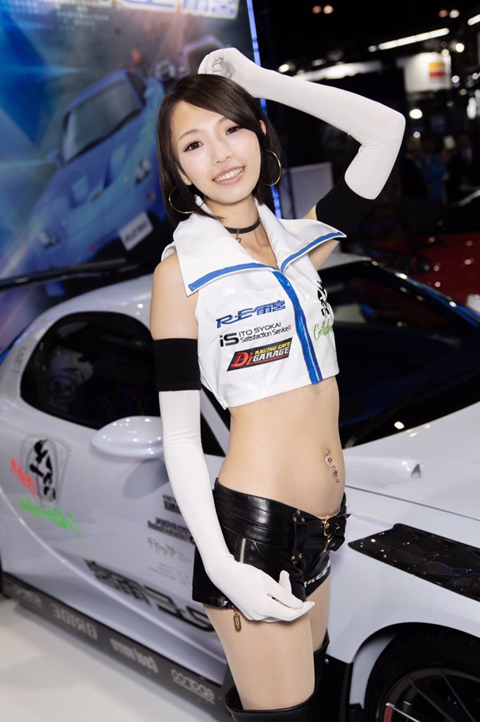 たか 原田瞳 さん Dz H H 19 01 11 幕張メッセ 東京オートサロン19 Re雨宮ブース 東京 オートサロン 原田瞳 Re雨宮