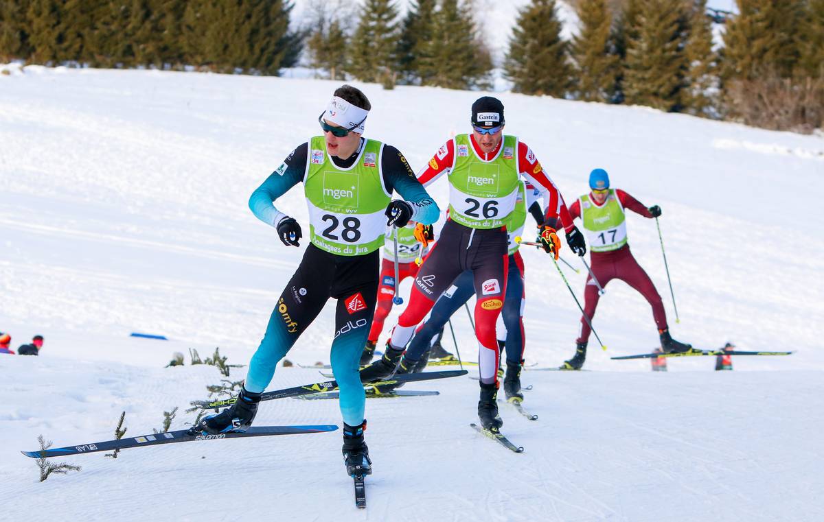 FedFranceSki's tweet photo. Parti à la 21e position, @antoine_gerard8 s'est employé pour prendre la 13e place du #CombineNordique de @ChauxNeuve 💪💪#remontada 
#AllezLesBleus 🇫🇷
📸Nordic Focus https://t.co/VH9WnXRbhm