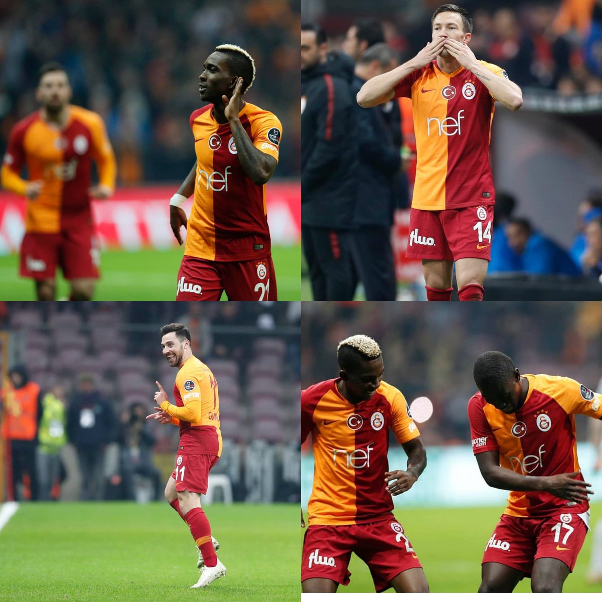 CParcala's tweet photo. Aslanlar Mutlu Biz Mutlu! 💛❤️👊 https://t.co/DJMh9fZlqm