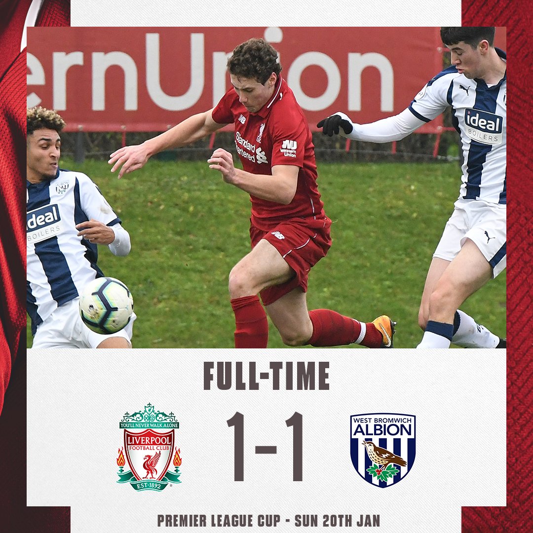 It ends in a draw for our #LFCU23s.
#PLCup