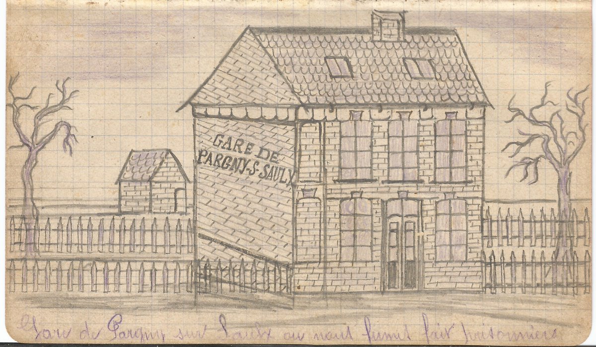 Le_Chtimiste's tweet photo. 8/09/1914 - Émile MILLE : "La gare était rouge de sang. Sitôt qu'un de nous se levait des rails, il tombait pour ne plus se relever. (...) Le coeur me manqua de voir tant de sang. Le quai était jonché de cadavres" - Merci à Kevin #Chtimiste #128eRI #carnets19141918 https://t.co/XQ4cm62b0b