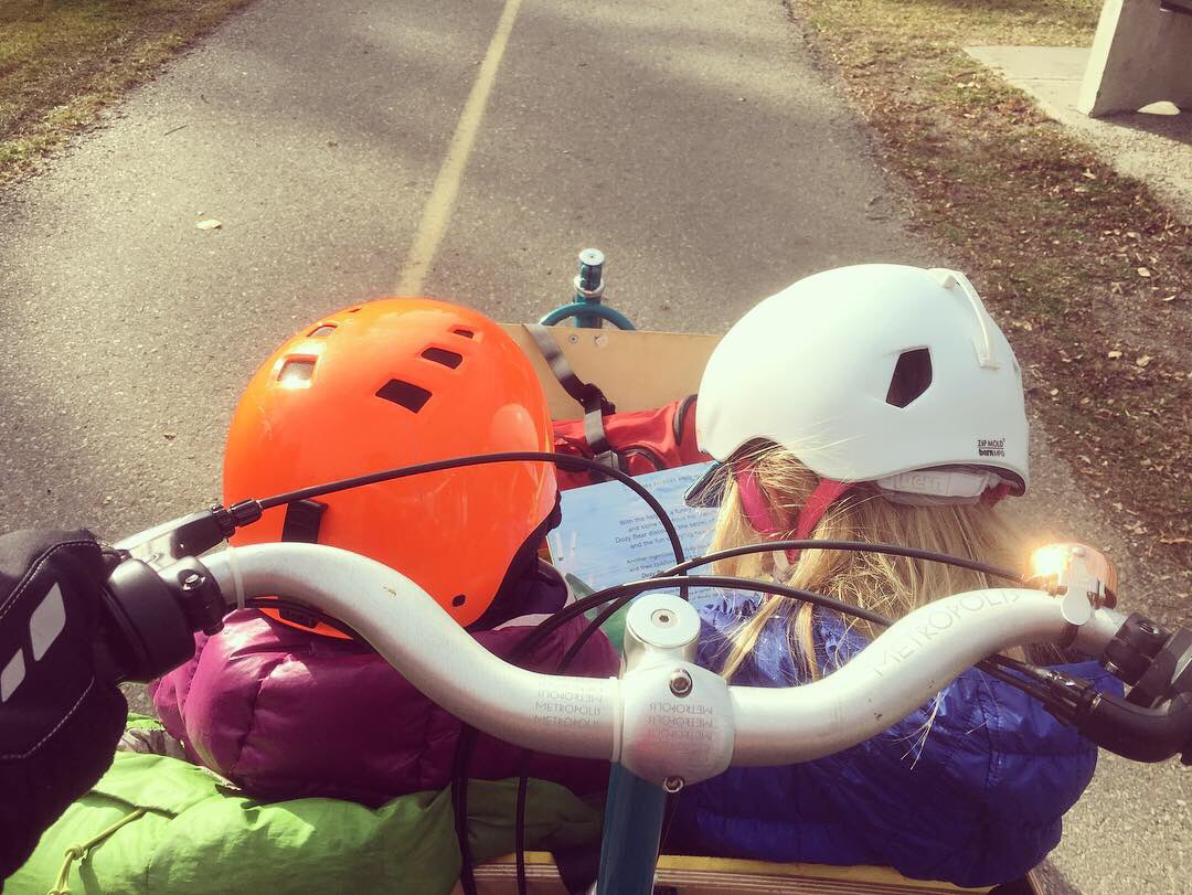 Thanks @playoutsidegal! 4 photos. No explanation. 4 tags. @rascal_rides @FamilyByCycle @familyride @BikePretty #goodtimesoutside #outdoorfamilies #bikingwithkids