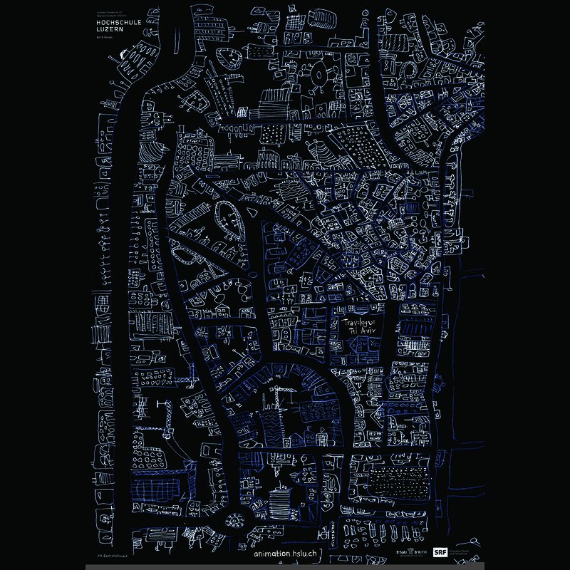 The #November Winner of the Best #Animation #ShortFilm
#TravelogueTelAviv
Dir: #SamuelPatthey
Switzerland
A young art student from Swiss arrives for 6 months in Tel Aviv. 
Through drawing he will learn to analyse and free himself to this contrasted environnement.
#italentsiff