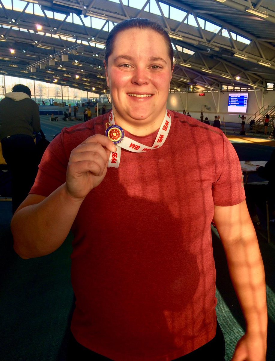 sophiemac10's tweet photo. So first competition today at the South of England Champs, not necessarily the distance I wanted but 17.58m for a indoor PB, European indoor qualification, UK lead and the 5th best throw indoors by a British women ever!! Lots more to come 🇬🇧 https://t.co/gEBID0Yc0C