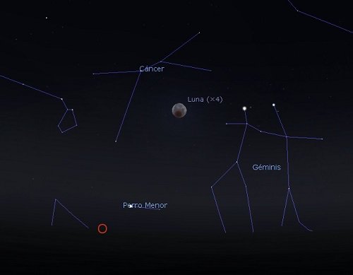 Recordad que esta madrugada de domingo 20 a lunes 21, tendrá lugar un eclipse total de Luna. Información en la web de AdA: bit.ly/2Mn7qLL