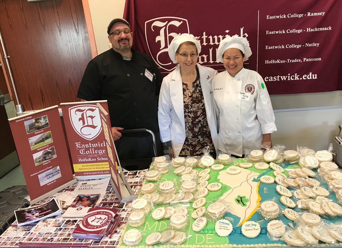 spiceedu's tweet photo. Bursting with pride of the NJ cake and cookies our students produced... it was a great success and everyone enjoyed taking their personal county cookie home as a memory of the day... eating the citrus infused NJ blueberry vanilla cake!!! YUM https://t.co/Xp6bUYJUvj