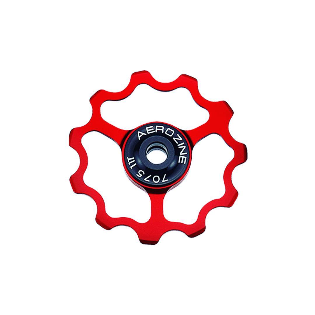 Aerozine_Taiwan's tweet photo. Pulley Wheel of Fortune: 7075 Alloy CNC machined and Ceramic bearing •
•
•
•
•

#racing
#cycling
#roadbike
#roadcycling
#weightweenie
#bikeengineering https://t.co/2f3Y8dK4kW