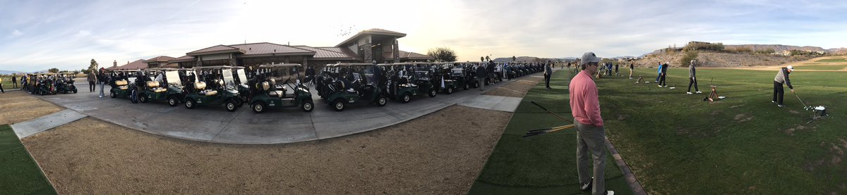 Let the fun begin. SHOT Show 2019 HAVA Tournament at Bears Best in Las Vegas, NV #TruckVault #golf #vegasgolf