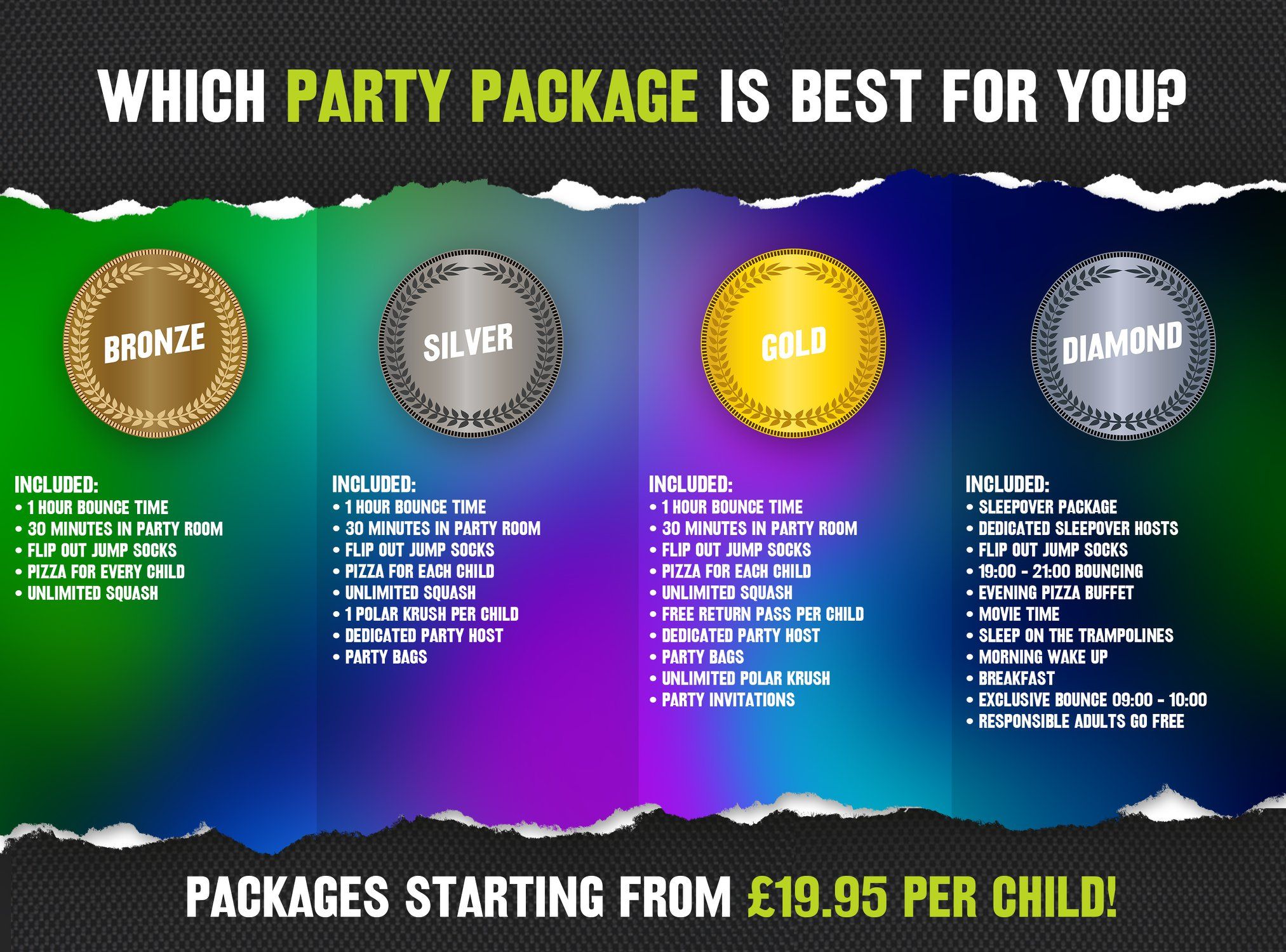 Flip out party invites hot sale