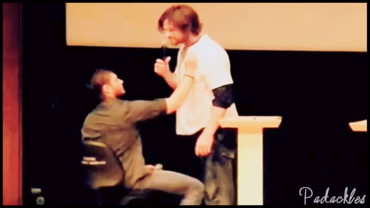  #Hands_on_heart.....Just a sweet J2 thing  #jensenackles  #JaredPadalecki