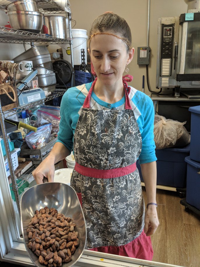 EmbarkCenter's tweet photo. Thank you @riverseachocolates for the excellent tour AND samples of chocolate last week! 🍫
#chocolate #localbusiness #sde #fieldtrip #selfdirectedlearning #embarkcenter #selfdirectingit #alternativeeducation #craftchocolate https://t.co/kbkaAud0jq