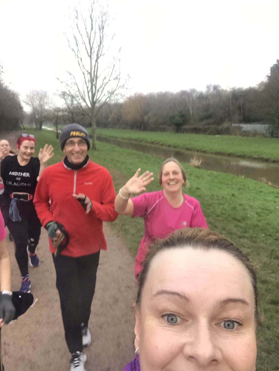 Justinemclayton's tweet photo. This lot did their first 5k without stopping, couch to 5k in just 3 weeks! 💪 v proud. @ThisGirlCanUK @SASPsomerset  @REDJanuaryUK #movemore #compasschuggers welcome to @Lady_M_Church dad too joining us at grand age of 70! https://t.co/xfJgHQumoe