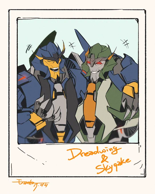 #TransformersPrime The brothers. I'm sad. 红蜘蛛出来挨打 