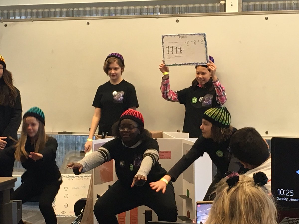 GirlsofGalaxy's tweet photo. Our presentation addresses maintaining Mental and Physical Health of astronauts while in space. https://t.co/wP9UXLiZAF